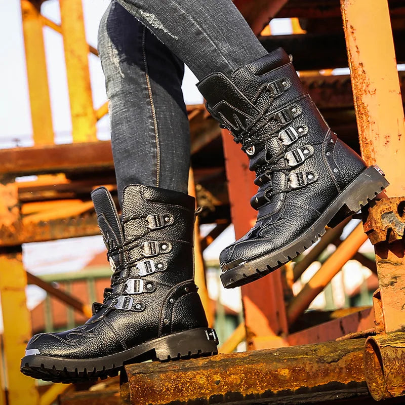 Street Rider Mid Boots - Boots for Men