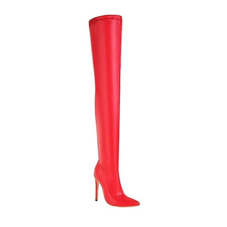 Over-the-Knee Stiletto Boots - Boots for Women
